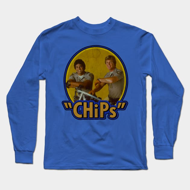 CHiPs 1977 Tv Long Sleeve T-Shirt by Kiranamaraya